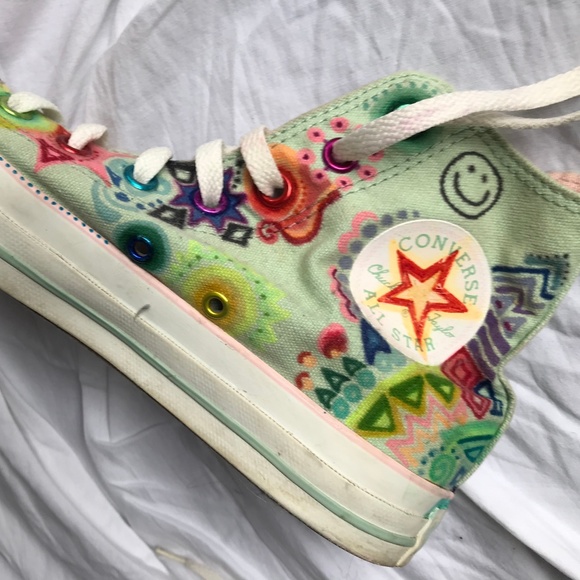 Converse with hand-drawn design - Picture 5 of 8